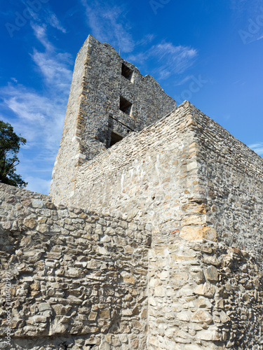 Medieval fortress at Turnu Severin, Romania photo