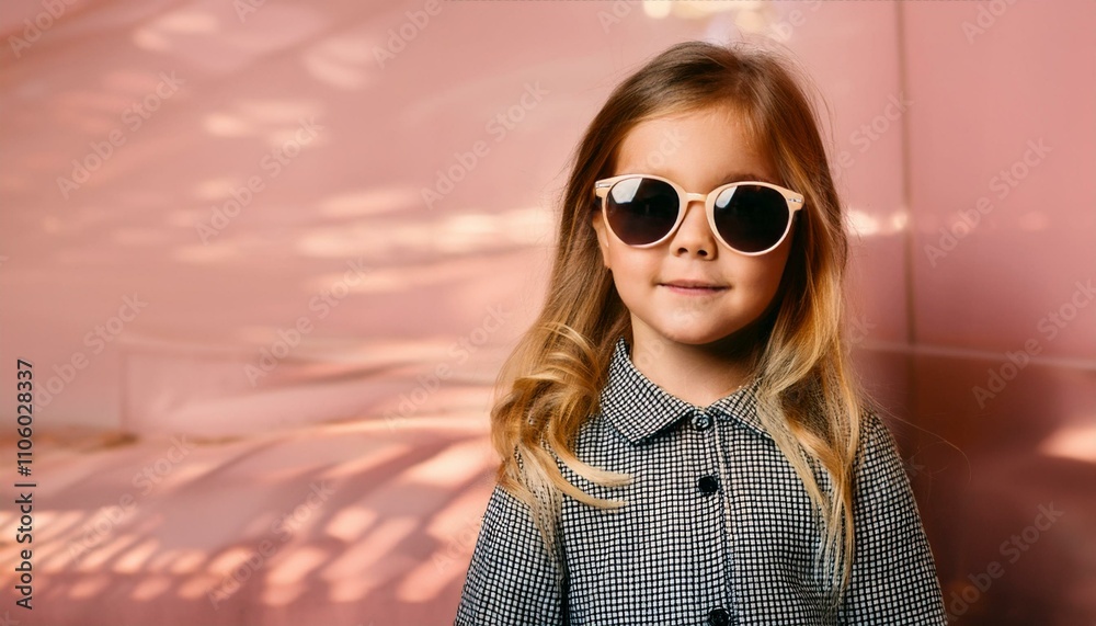 portrait of a girl in sunglasses portrait of a girl in sunglasses