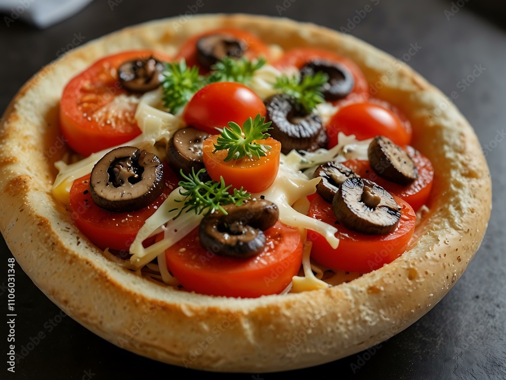 Exploring the umami taste with tomatoes, cheese, and mushrooms. Exploring the umami taste with tomatoes, cheese, and mushrooms.