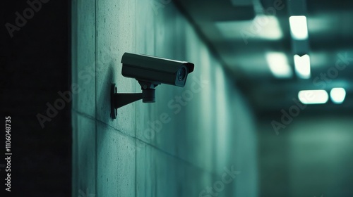 Sovereign AI system actively monitors surveillance cameras, autonomously detecting security risks to enhance safety, showcasing the power of advanced AI technology in modern surveillance networks. photo