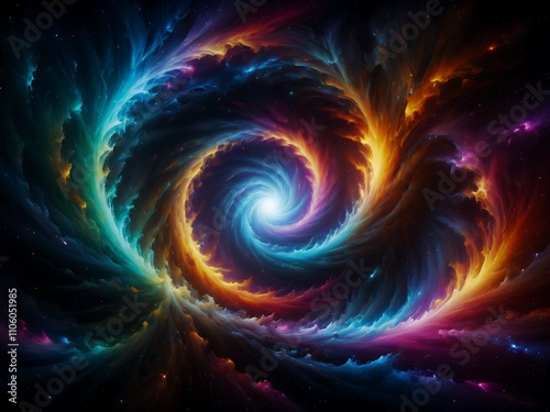 fractal burst background