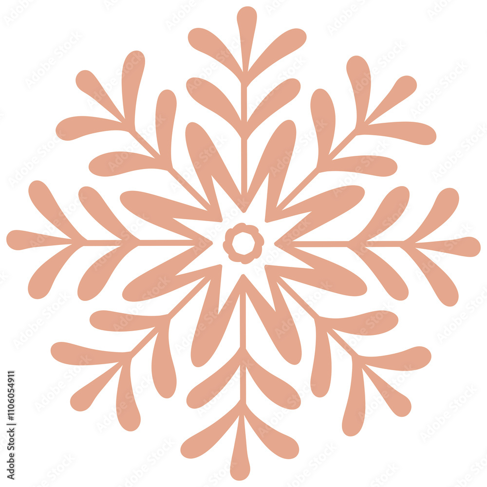 Obraz premium Snowflake icon