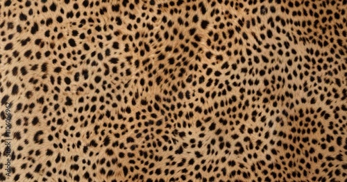 Cheetah spots seamless texture for fashion industry, stylish, exotic, speed