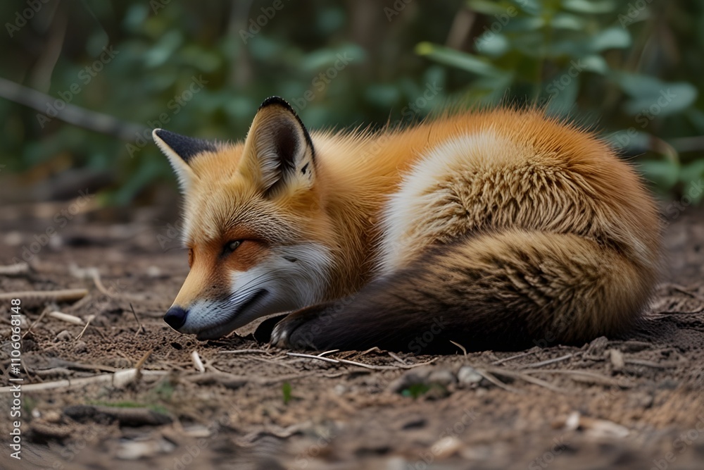 red fox vulpes