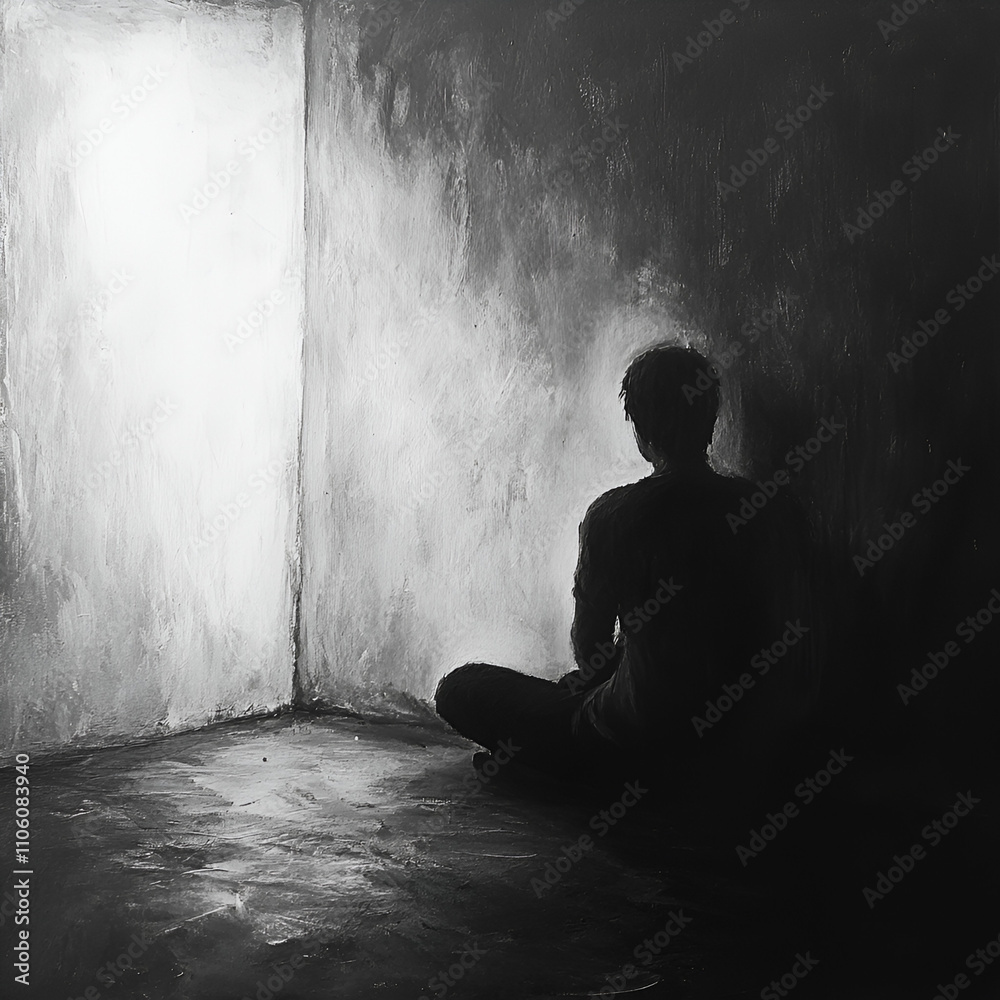 Alone in the dim light, hope's gleam. Alone in the dim light, hope's gleam.