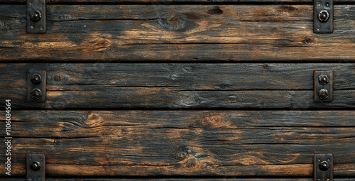 A photograph of A Old bark wood texture