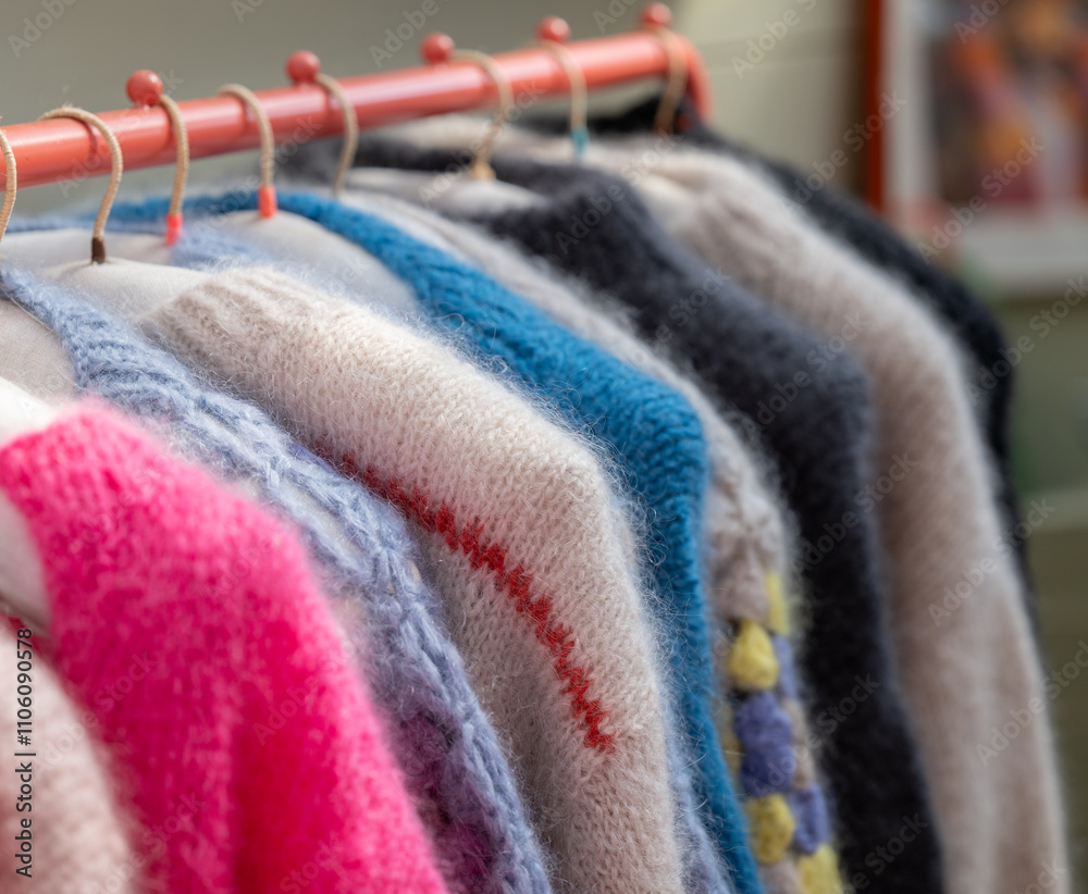 Mohair Pullover und Mohair Jacken Saison