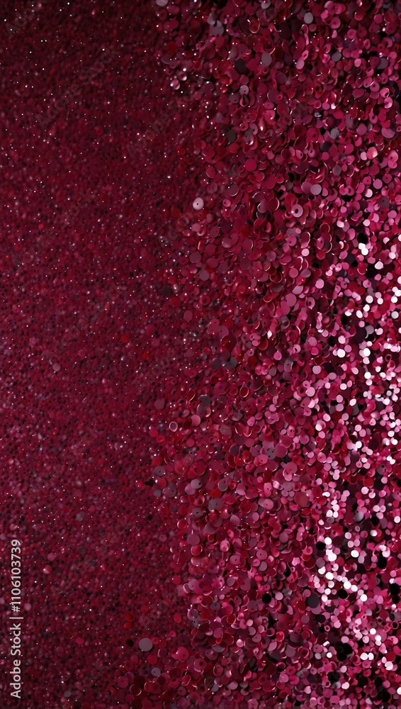 Obraz premium Fuchsia sequin background with space for text.