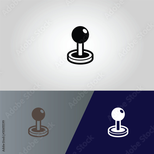 Golf Stick Bag Minimal Logo Icon Grass Stick Vector 