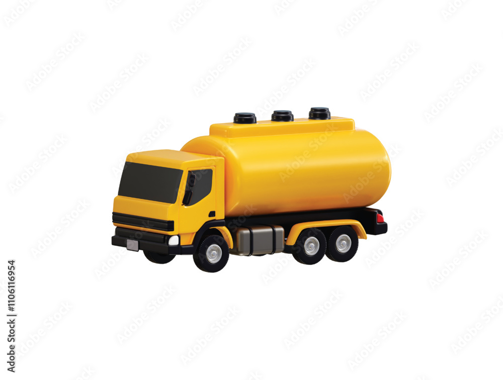 3d oil tanker icon concept of oil, gasoline or diesel tanker icon vector illustration 3d oil tanker icon concept of oil, gasoline or diesel tanker icon vector illustration