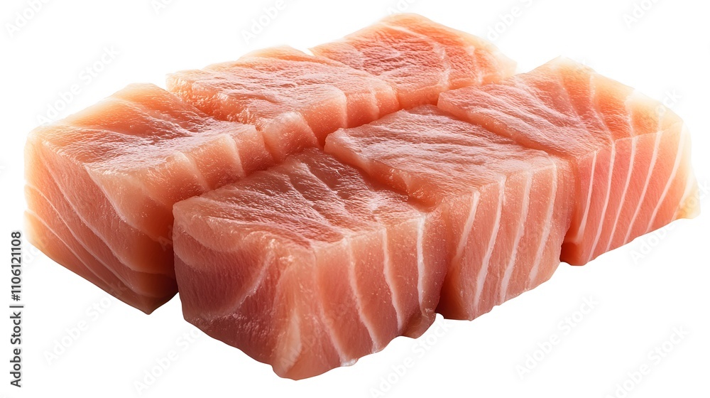 Food, Raw Fish Fillets, Sashimi, on White Background, Photo Realistic, Wallpaper, Cover and Screen for Smartphone, PC, Laptop, 9:16 and 16:9 Format Food, Raw Fish Fillets, Sashimi, on White Background, Photo Realistic, Wallpaper, Cover and Screen for Smartphone, PC, Laptop, 9:16 and 16:9 Format