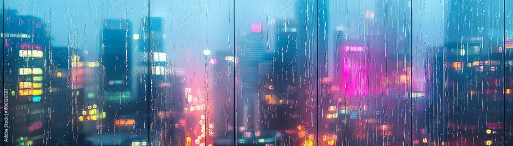 Rainy cityscape urban environment night photography vibrant lights atmospheric mood city life Rainy cityscape urban environment night photography vibrant lights atmospheric mood city life