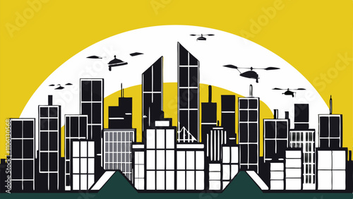 Futuristic Smart City Design