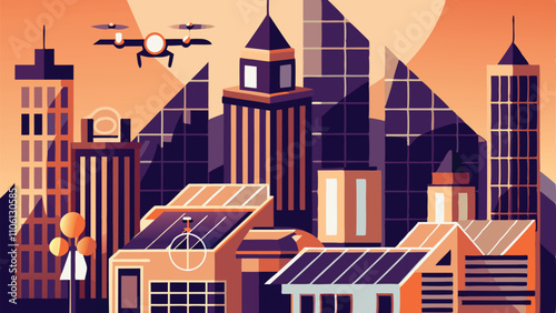 Futuristic Smart City Design