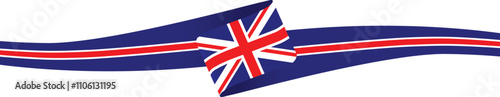 UK Flag for Banner United Kingdom Extreme Elegant National flag of United Kingdom with textured flag. flag banner background Abstract Vector