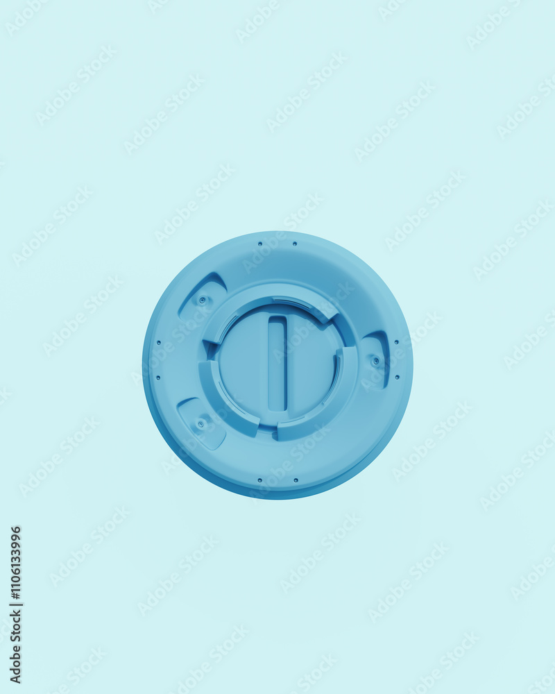 Blue Tech objects abstract pale background bend neutral monochrome soft tones pastel 3d illustration render Blue Tech objects abstract pale background bend neutral monochrome soft tones pastel 3d illustration render