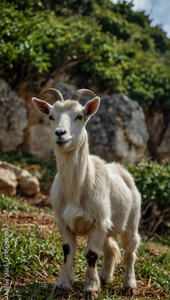 Goats on Okinawa’s southernmost island. Goats on Okinawa’s southernmost island.