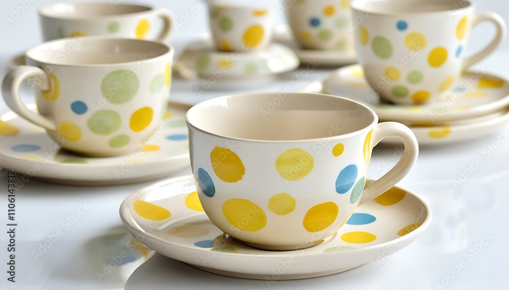 Exquisite ceramic cup design with vibrant patterns and modern aesthetic. Exquisite ceramic cup design with vibrant patterns and modern aesthetic.