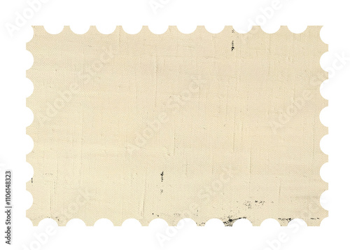 postage stamp vintage empty horizontal with copy space