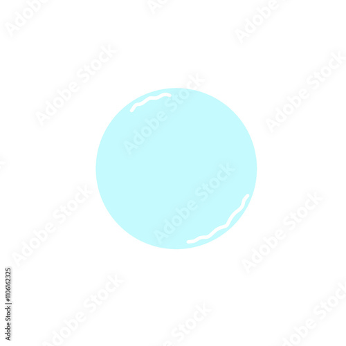 Blue circle