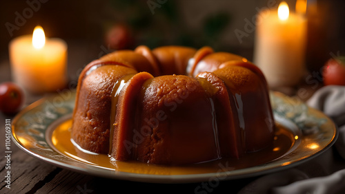 Traditional Rum Cake Delight