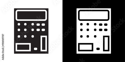 calculator icomn simple vector symbol