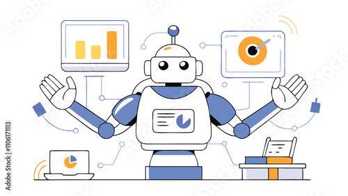 AI artificial intelligence to help productivity, innovation technology for work efficiency