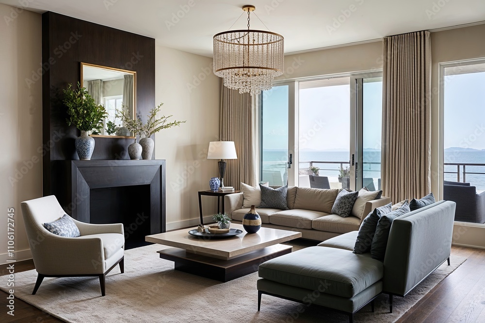 Japandi Style Serenity and Sophisticated Design for a Contemporary Living Room Japandi Style Serenity and Sophisticated Design for a Contemporary Living Room