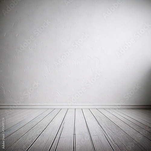 empty room with wall