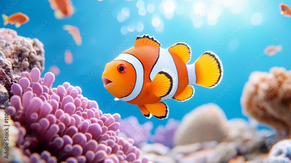 Fototapeta premium To foster biodiversity conservation and restore harmed ecosystems, a marine conservation area enforces sustainable fishing practices and establishes marine protected areas.