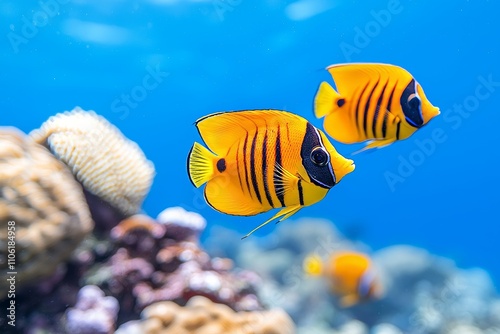 Striped Eel Catfish Enhancing the Saltwater Environment with Marine Life. photo