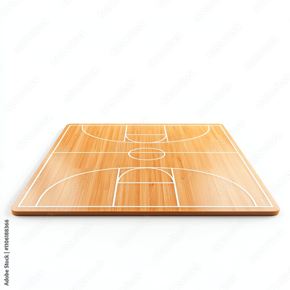 A clean, well-lit wooden basketball court floor with distinctive white lines marking the key areas, ideal for sports photography or illustrating basketball-related concepts. A clean, well-lit wooden basketball court floor with distinctive white lines marking the key areas, ideal for sports photography or illustrating basketball-related concepts.