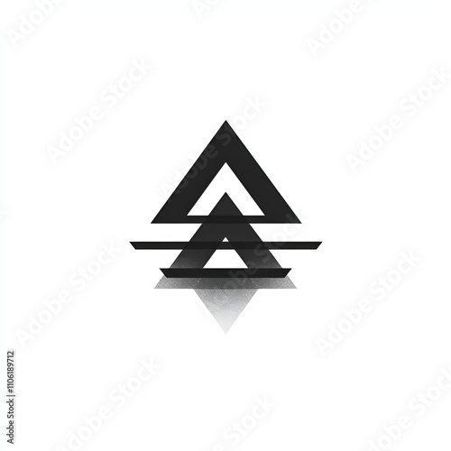 Free Download Sharp Triangles, Minimalist Design - GFXLoad
