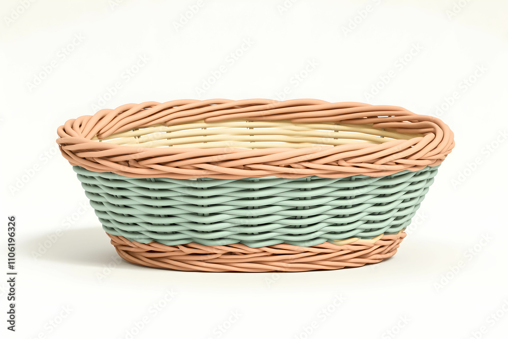 Woven Basket with Soft Pastel Colors and Elegant Design for Home Décor, Storage Solutions, or Unique Gift Ideas Perfect for Any Occasion Woven Basket with Soft Pastel Colors and Elegant Design for Home Décor, Storage Solutions, or Unique Gift Ideas Perfect for Any Occasion