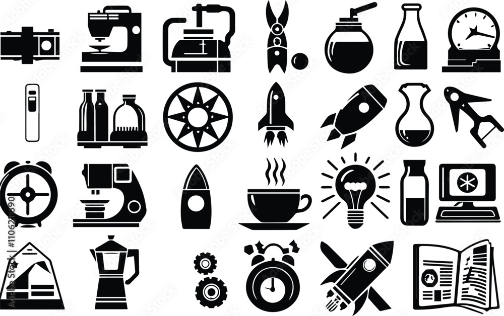 miscellaneous vector icon white background. miscellaneous vector icon white background.