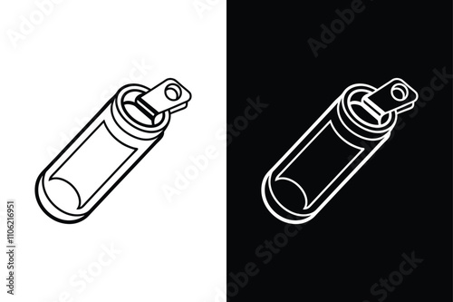 Bottle opener  icon vector on White Background Vector Art Illustration on white background.