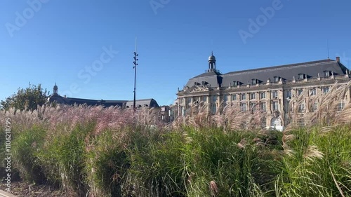 Autumn landscape of Bordeaux