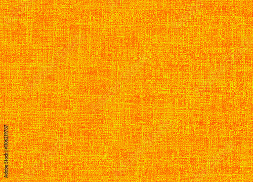Natural Canvas of Orange Fabric for Background