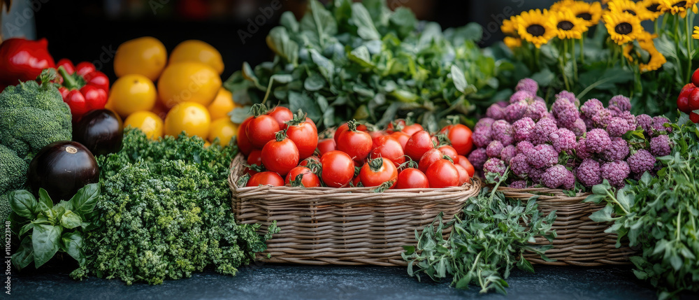 Fresh Produce at Farmers Market Fresh Produce at Farmers Market