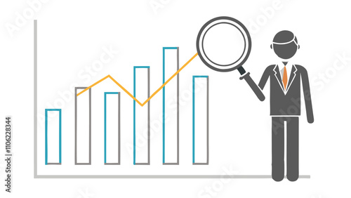 Benchmark performance or KPI key performance indicator, metrics or measurement to measure success