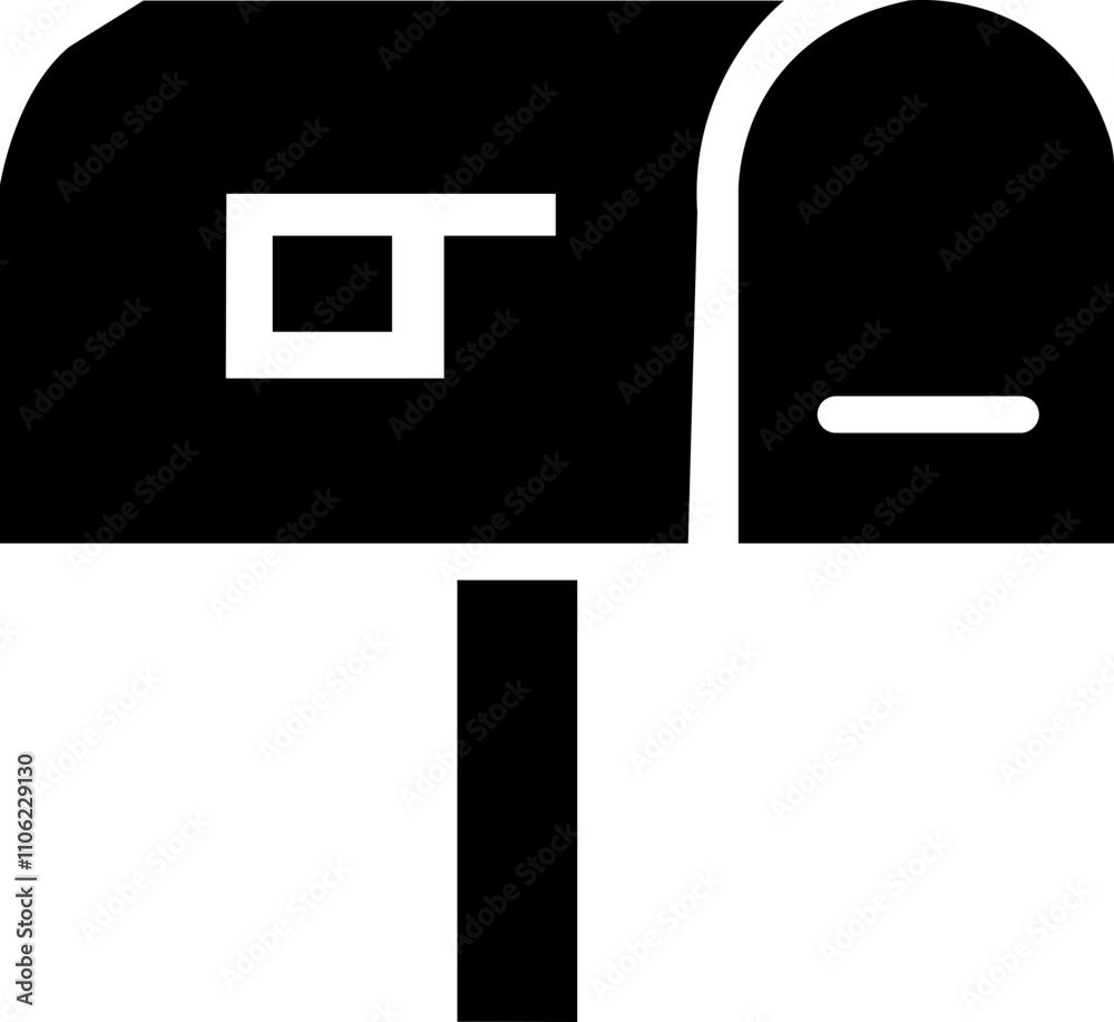 Advertising Icons, paper, pen, ink office, post, letter box Advertising Icons, paper, pen, ink office, post, letter box