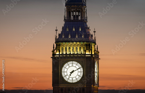 big ben clock in london, england