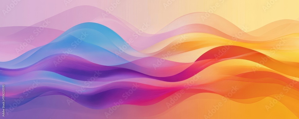 Abstract Colorful Wave Pattern Background, abstract, wave background Abstract Colorful Wave Pattern Background, abstract, wave background