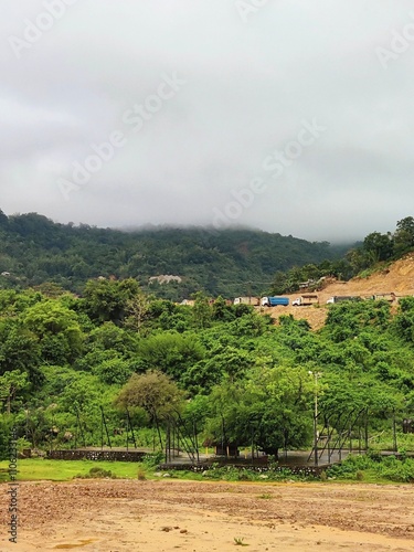 Meghalaya View - Breathtaking Scenic Landscape of Northeast India photo