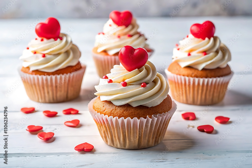 cupcakes with frosting and sprinkles cupcakes with frosting and sprinkles