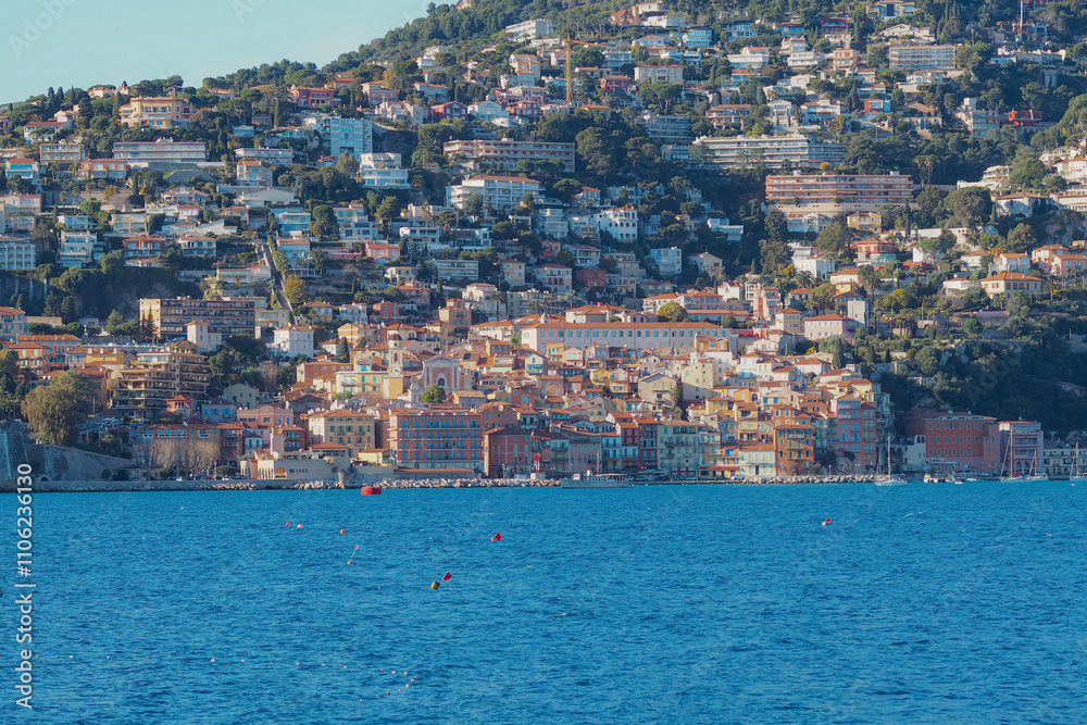 view of Villefranche-sur-Mer view of Villefranche-sur-Mer