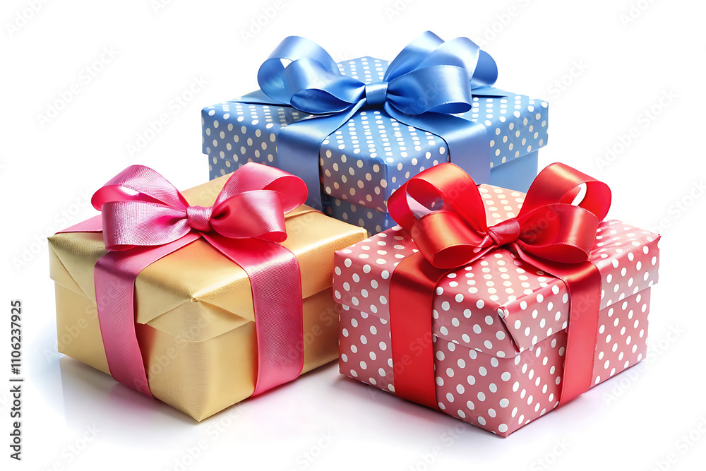 Fototapeta premium red gift box with bow