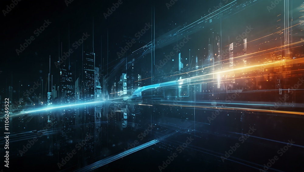 Hi-tech background featuring modern tech visuals and designs. Hi-tech background featuring modern tech visuals and designs.