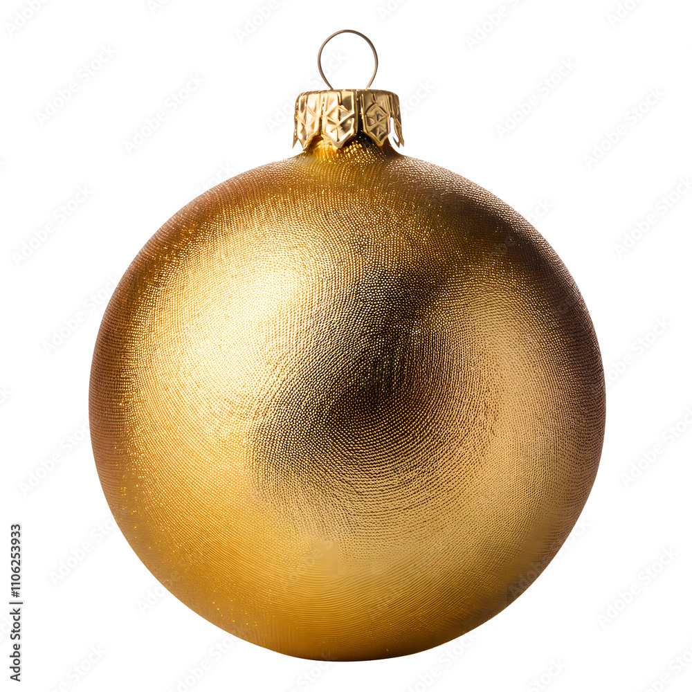 golden Christmas ball isolated on white background golden Christmas ball isolated on white background