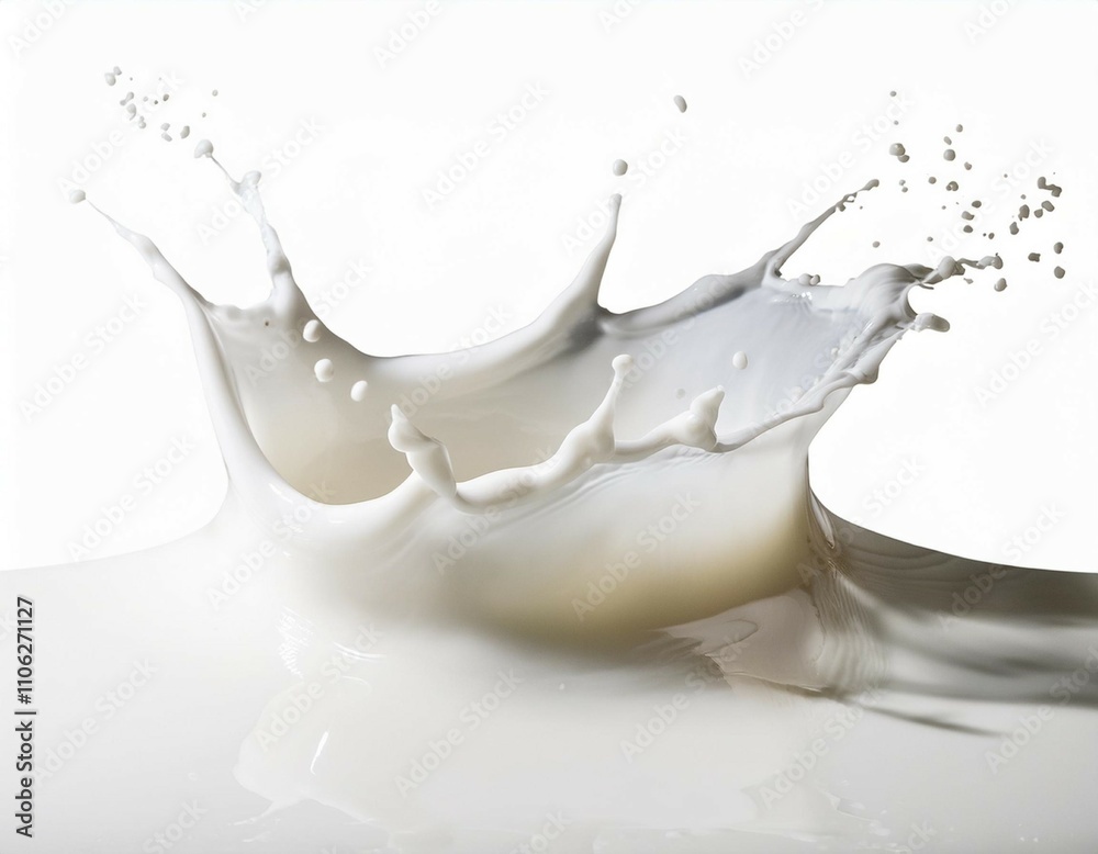 milk or white liquid splash isolated on white with clipping path milk or white liquid splash isolated on white with clipping path